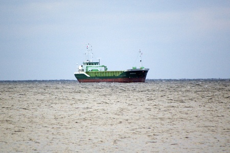 Coaster in the horizonの写真素材