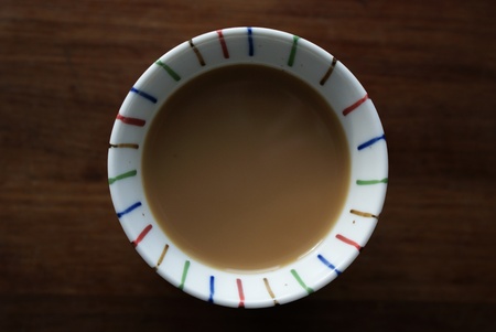 A mug of coffeeの写真素材