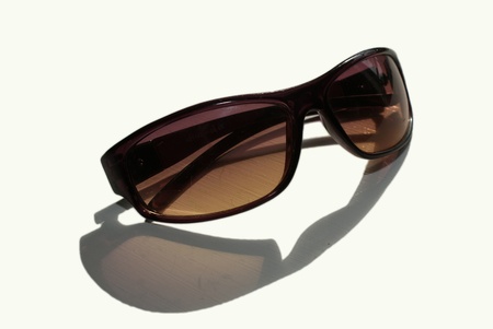 A pair of sunglasses, isolatedの写真素材