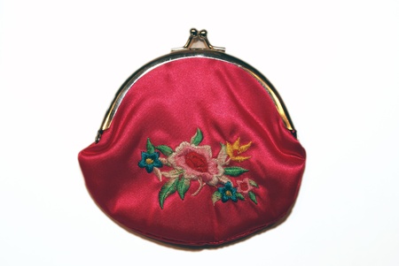 Her zipper, feminine cosmetic bag