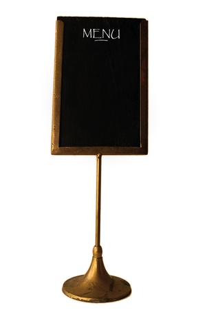The menu  Blackboard の写真素材