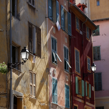 Vieux Nice. Cote D'azur. Franceの写真素材