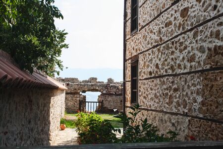 Beautiful travel destination and architecture on a sunny dayの写真素材
