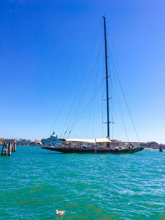 Photo of a landscape of The Grand Canal in Veniceの写真素材