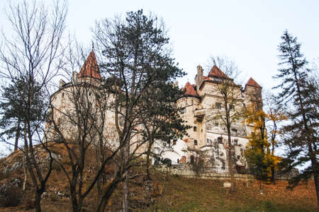 Bran Castle, the national monument and landmark in Romaniaのeditorial素材