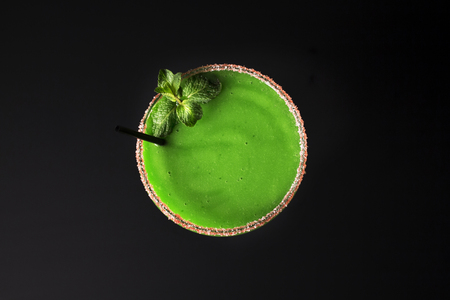 green cocktailの写真素材