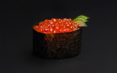 Sushi witch caviarの写真素材