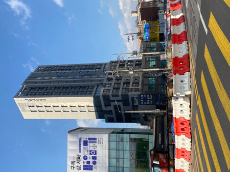 the city centerの写真素材