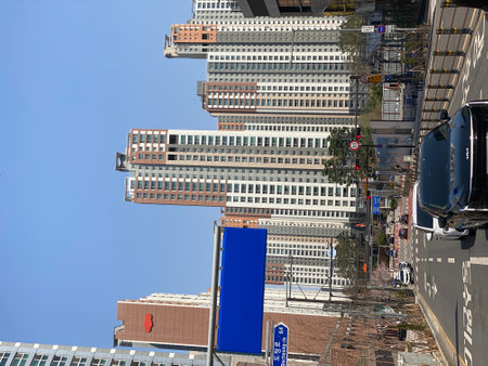 View of buildings.