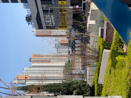Hong Kong urban landscape.