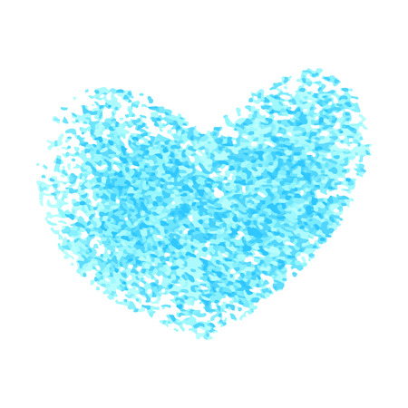 Hearts of splatter, vector setのイラスト素材