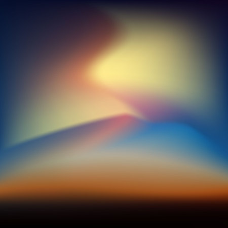 Abstract blurred gradient colorful mesh vector background.のイラスト素材