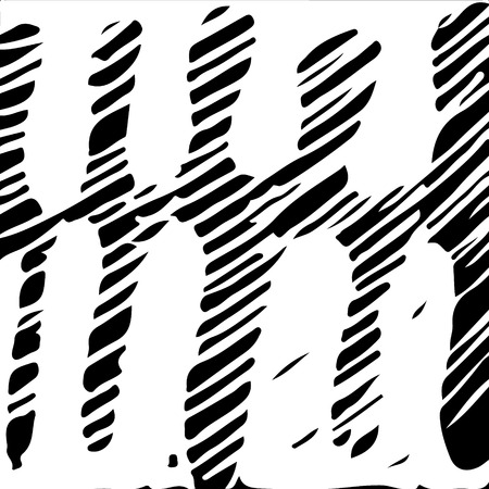 black and white abstract hand drawn texture.のイラスト素材