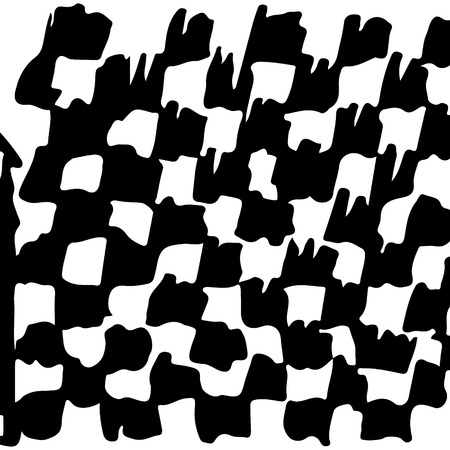 black and white abstract hand drawn texture.のイラスト素材