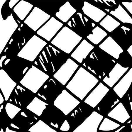 Black and white abstract hand drawn texture.のイラスト素材
