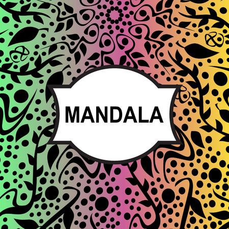 ornament illustration concept.のイラスト素材