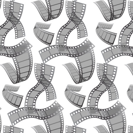 film roll strip tape patternのイラスト素材