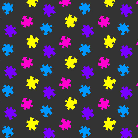 Cartoon puzzle.のイラスト素材