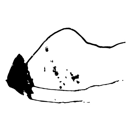 Splash banners. Watercolor background. Grunge background. Vintage background.のイラスト素材