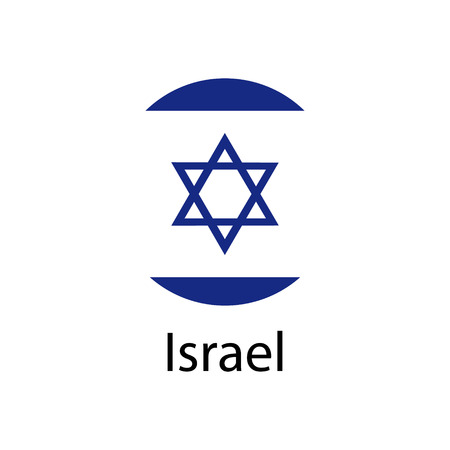 Vector Israel flag, Israel flag illustration, Israel flag picture, Israel flag image,のイラスト素材