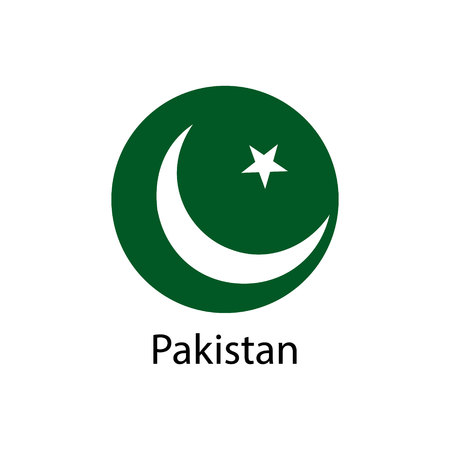 Flag of Pakistanのイラスト素材