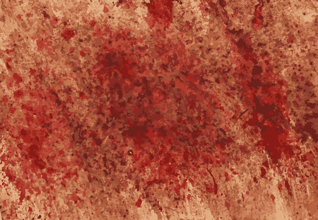 Coffee gradient watercolor vector background. Hand drawn texture. Vintage, retro brown backdrop.のイラスト素材