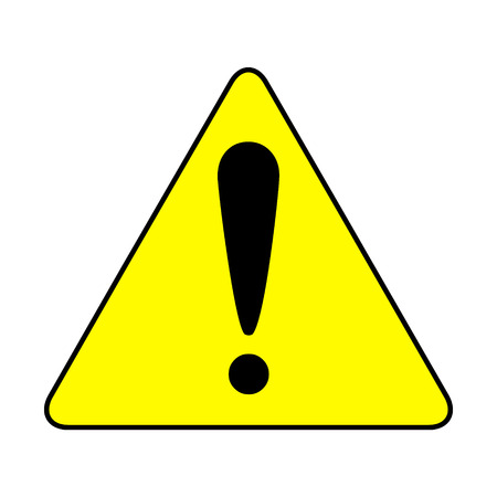 exclamation mark, caution sign vector.のイラスト素材