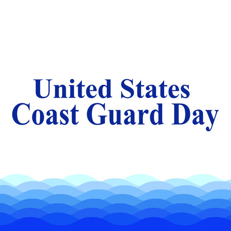 Water wave frame background , Blue color backgroundのイラスト素材