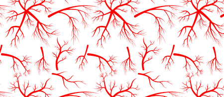 pattern with human arteries.のイラスト素材