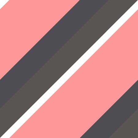 pattern with a black, brown and pink diagonal stripe.のイラスト素材