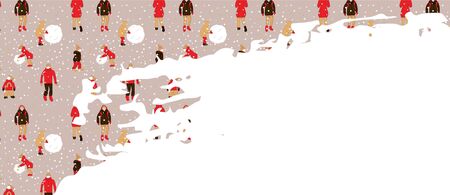 Christmas background with place for text.