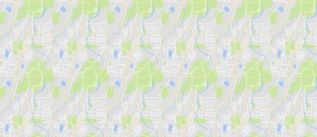 printable street map in classic style colors with all relevant motorways, roads and railways.
