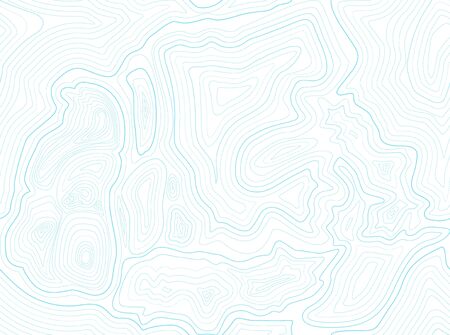 Background of the topographic map. Topographic map blue lines, contour background on white. Geographic abstract gridのイラスト素材