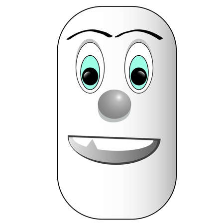 Happy pillのイラスト素材