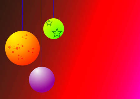 Colorfull ballsのイラスト素材