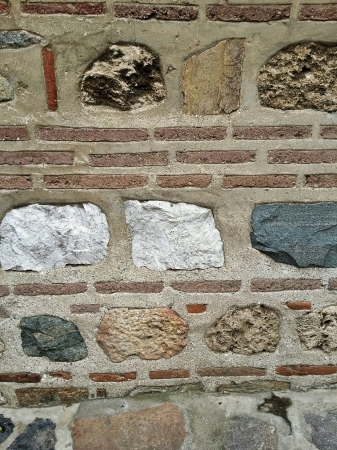 Stones on wallの素材