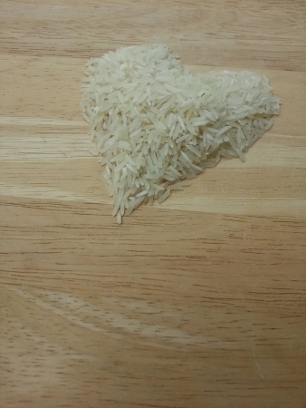 Heart shaped riceの素材