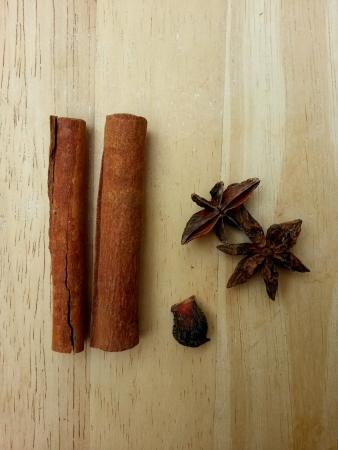 Cinnamon amd clovesの素材