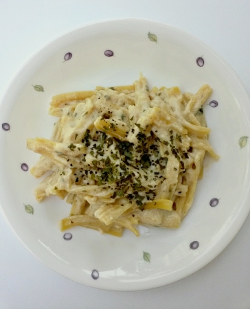 Sour cream pastaの素材