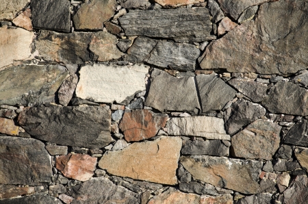Texture the stone walls of the old fortress.の写真素材