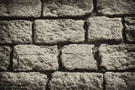 Texture of the old stone walls.の写真素材