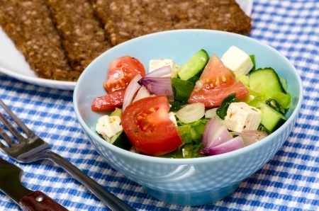 Fresh vegetable salad の写真素材