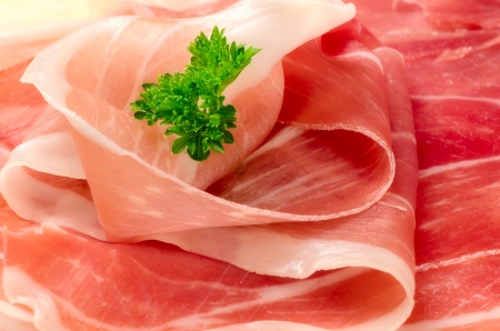 Parma ham  Italy の写真素材