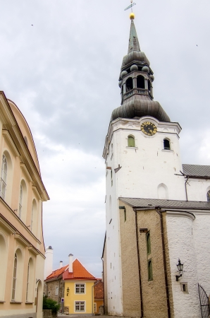 Old Town of Tallinn, Estoniaの写真素材