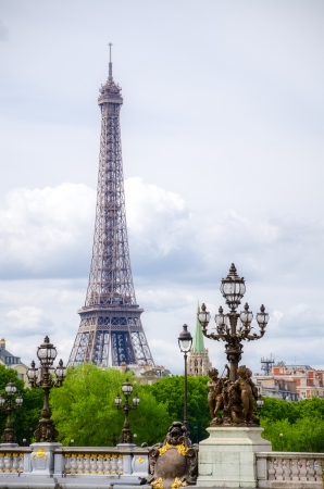Eiffel Tower in Paris. France.の写真素材