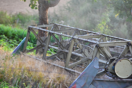harvesterの写真素材