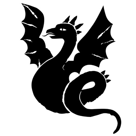 dragon eps, illustration vectorsのイラスト素材