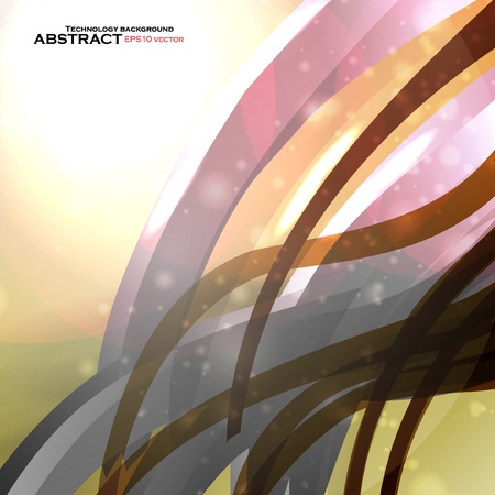 Abstract vector background, futuristic technology illustration eps10のイラスト素材