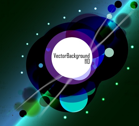 Abstract Background Vector , colorful bubble modern illustration eps10のイラスト素材