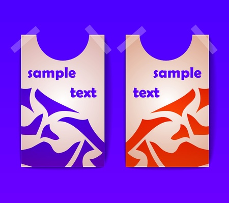 Colorful vector illustration, abstract design bannerのイラスト素材